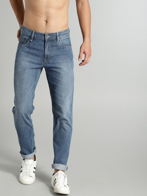 

Roadster Men Blue Slim Fit Mid-Rise Clean Look Jeans