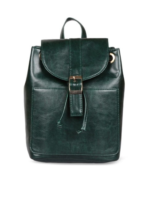 

Berrypeckers Women Green Solid Backpack