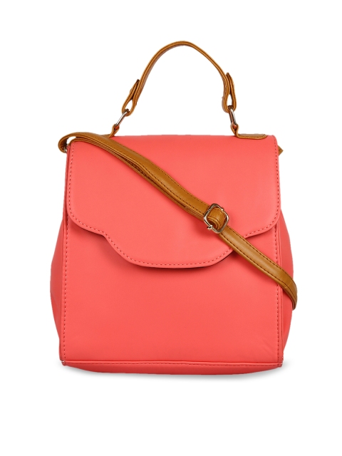 

Berrypeckers Women Peach Solid Sling Bag