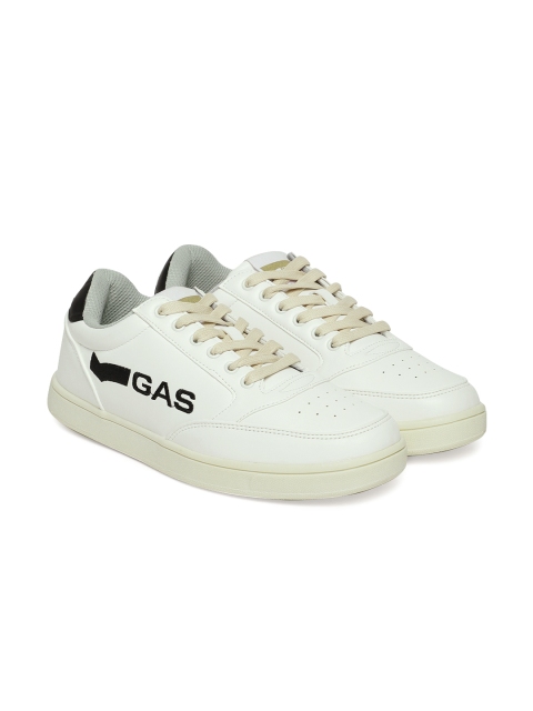 

GAS Men White Jeb LTX Sneakers