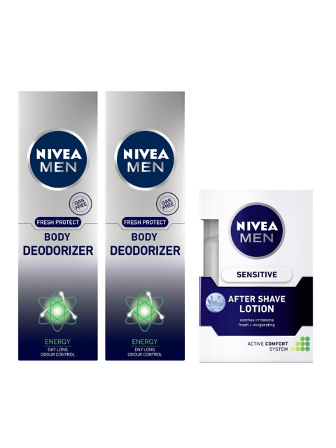 

Nivea Men Set of 2 Deodorant & After Shave Lotion, Blue