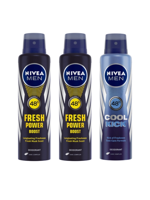 

Nivea Men Set of 3 Deodorants, Blue
