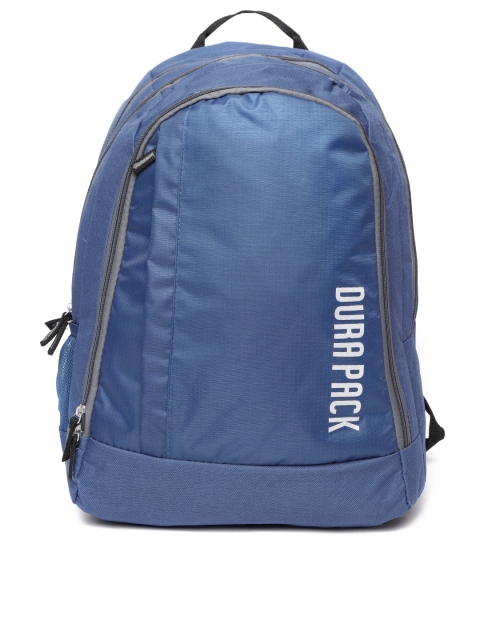 

Durapack Unisex Blue Solid Laptop Backpack