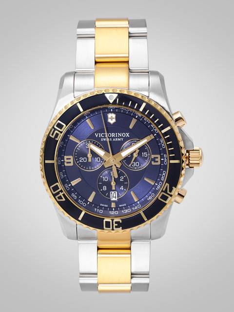 

Victorinox Men Navy Analogue Watch 241791, Navy blue