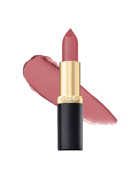 

LOreal Paris 232 Beige Couture Color Riche Moist Matte Lipstick 3.7 g, Pink