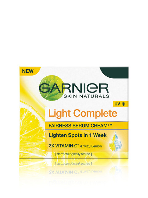 

Garnier Skin Naturals Light Complete Serum Cream 23 g, Yellow