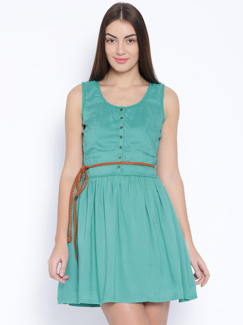 

U.S. Polo Assn. Blue Fit & Flare Dress