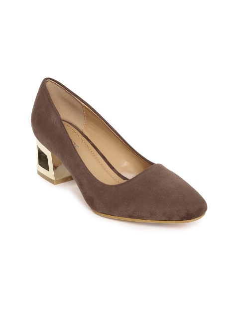 

CODE by Lifestyle Women Khaki Solid Pumps