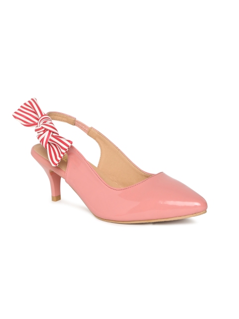 

CODE by Lifestyle Women Pink Solid Pumps