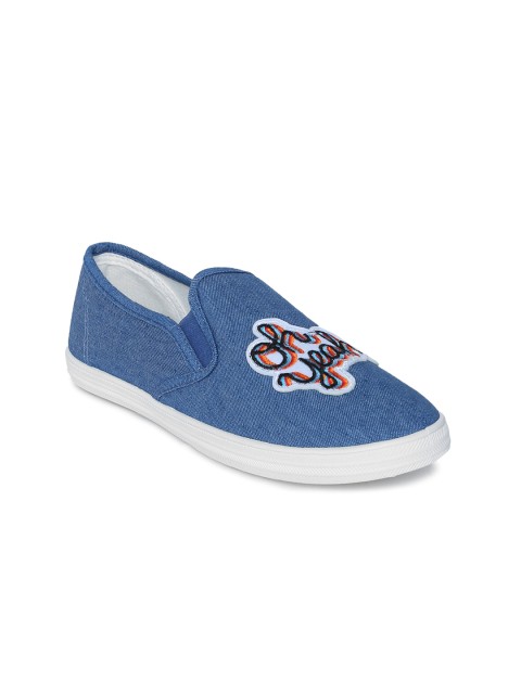 

Ginger by Lifestyle Women Blue UL-CLASSIC I-22 Denim Sneakers