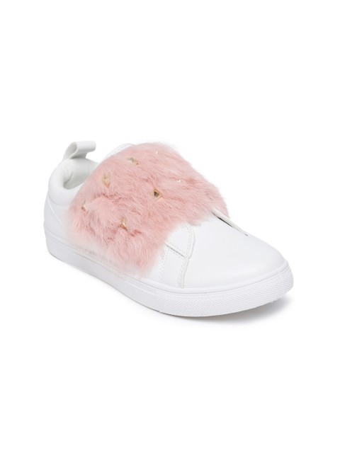 

Ginger by Lifestyle Women White Sneakers