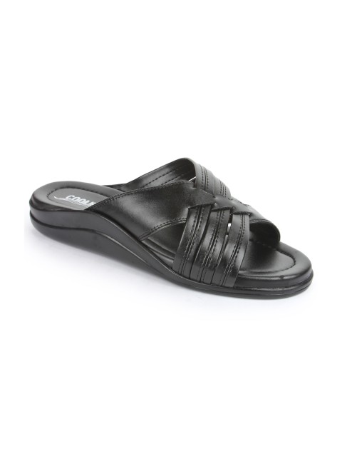 

Coolers Men Black Comfort Sandals