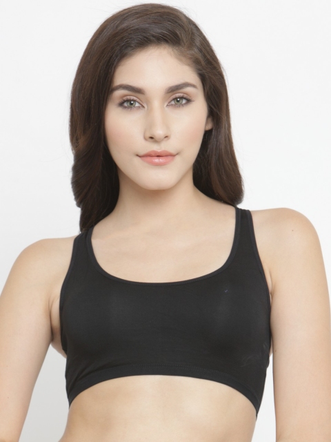 

PrettyCat Black Solid Underwired Lightly Padded Push-Up Bra PC-BR-5112