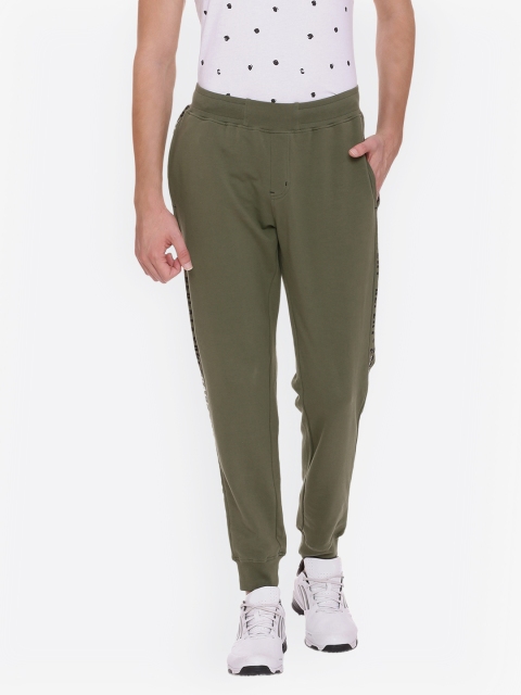 

Soul Space Olive Green Straight Fit Joggers