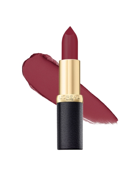 

LOreal Paris Color Riche Moist Matte Lipstick - Plum Melody 273 3.7gm, Pink