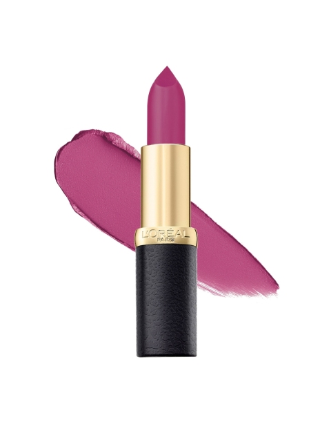 

LOreal Paris Color Riche Moist Matte Lipstick - 206 Glamour Fuschia 3.7 gm, Fuchsia