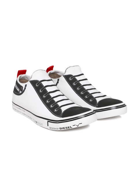 

DIESEL Unisex White S-IMAGINEE Slip-On Sneakers