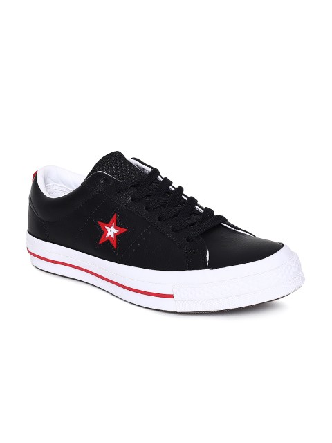 

Converse Levels One Star Black Sneakers
