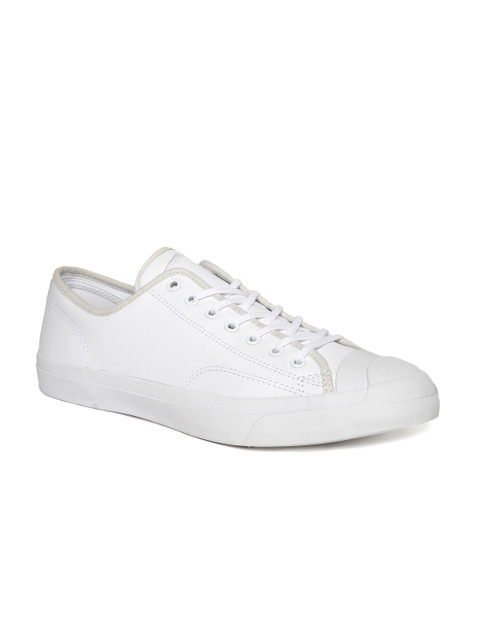 

Converse Letterman Jack Purcell LTT White Leather Sneakers
