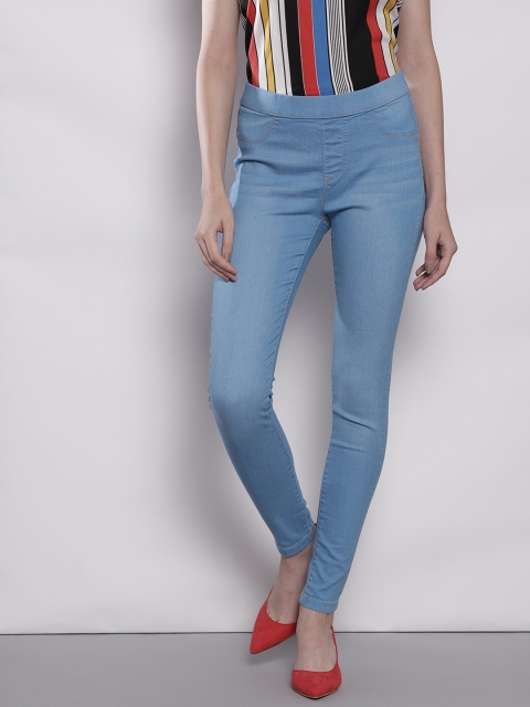 

DOROTHY PERKINS Blue Washed Eden Super Soft Jeggings