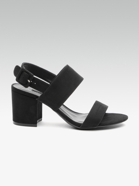 

DOROTHY PERKINS Women Black Solid Heels