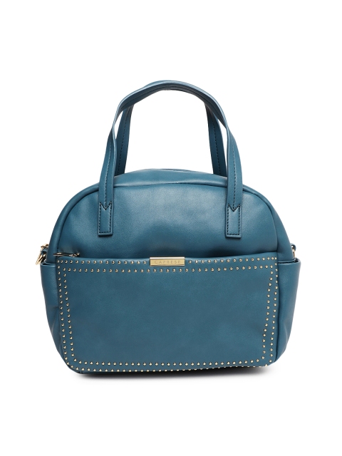 

Caprese Blue Solid Handheld Bag