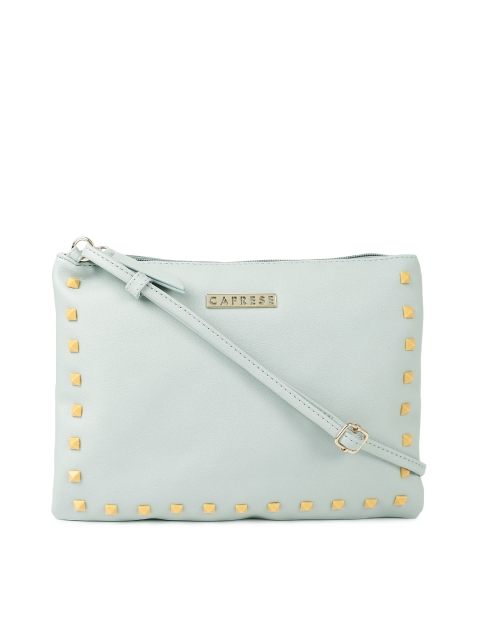 

Caprese Grey Solid Sling Bag