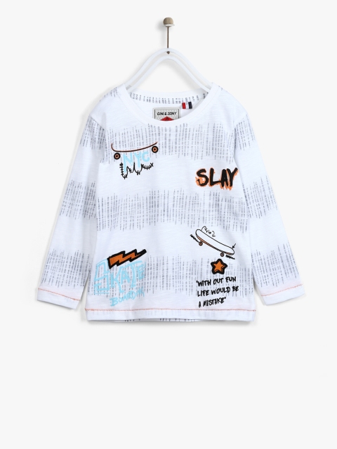 

Gini and Jony White T-shirt