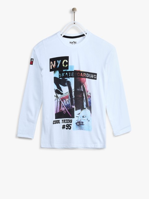 

Palm Tree White T-shirt