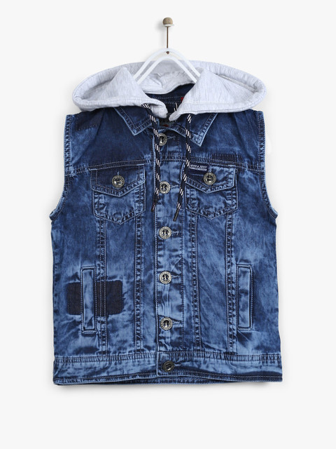

Gini and Jony Boys Blue Washed Denim Jacket