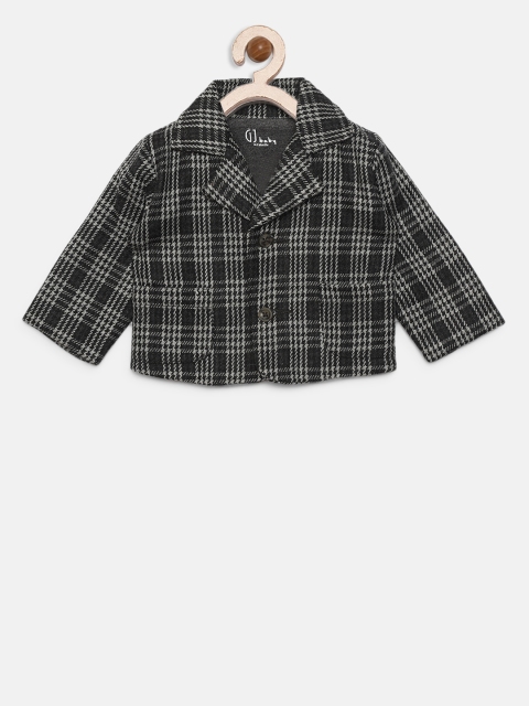 

Gini and Jony Boys Black & Grey Checked Blazers