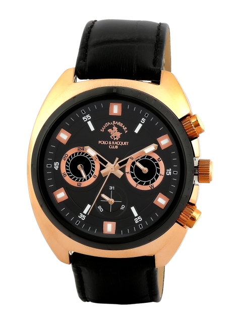 

SANTA BARBARA POLO & RACQUET CLUB Women Black Analogue Watch SB.5.1134.7