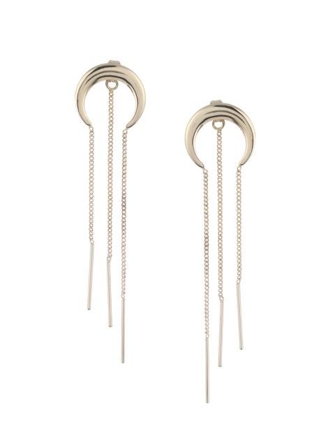 

Kazo Gold-Toned Contemporary Drop Earrings