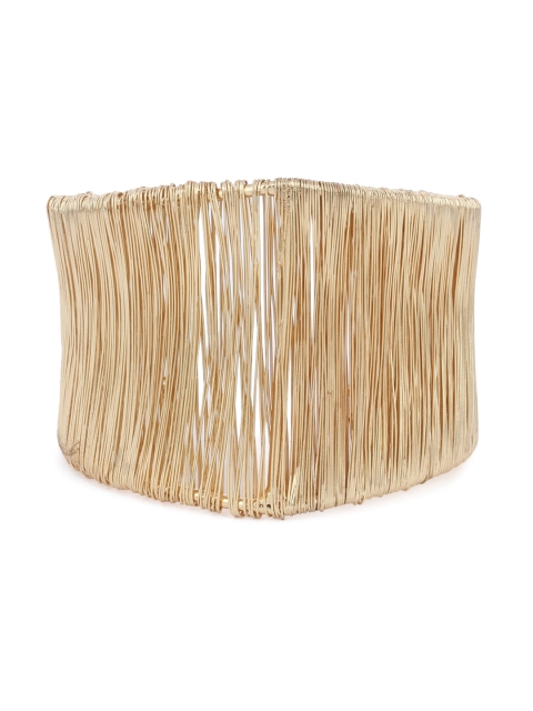 

Kazo Gold-Toned Metal Gold-Plated Cuff Bracelet