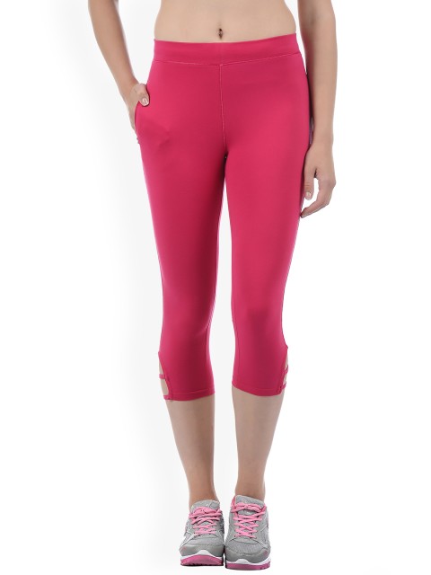 

Sweet Dreams Fuchsia Pink Cutout Detail Capris