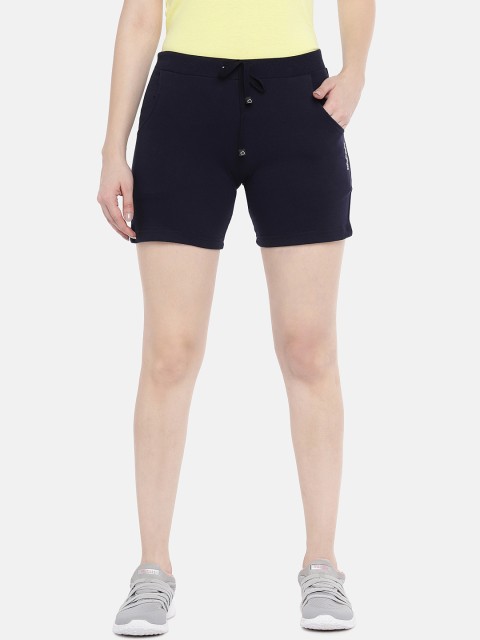 

Sweet Dreams Women Navy Blue Solid Regular Fit Workout Shorts