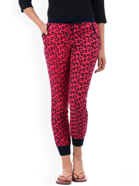 

Sweet Dreams Pink And Black Printed Joggers LP-332218CA
