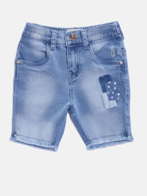 

Gini and Jony Girls Blue Washed Denim Shorts