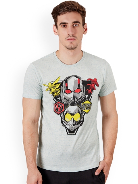 

Free Authority Antman featured Green Tshirt for Men, Grey