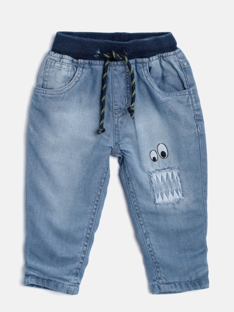 

Gini and Jony Boys Blue Regular Fit Mid-Rise Mildly Distressed Jeans