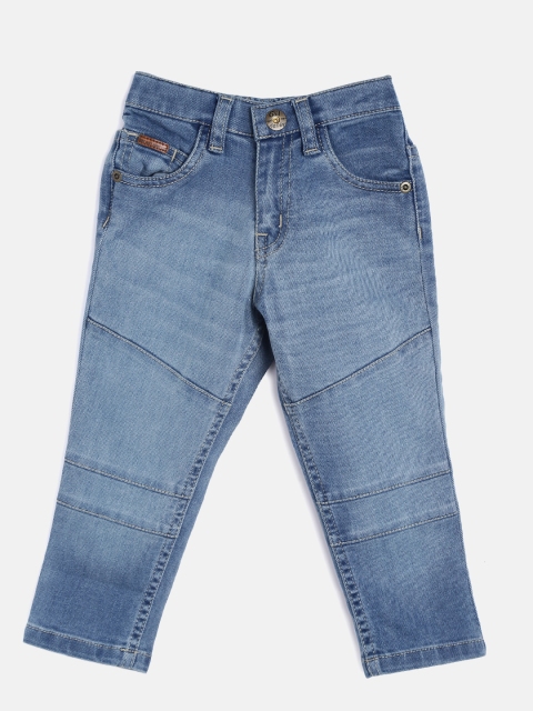

Gini and Jony Boys Blue Regular Fit Mid-Rise Clean Look Stretchable Jeans