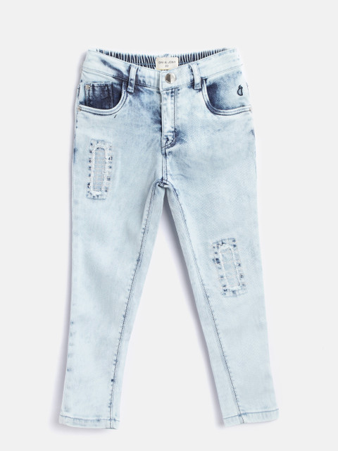 

Gini and Jony Girls Blue Regular Fit Mid-Rise Stretchable Jeans