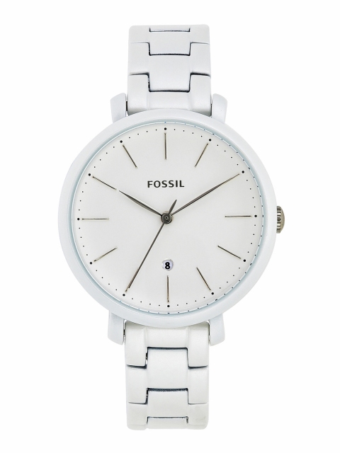 

Fossil Women White Analogue Watch ES4397