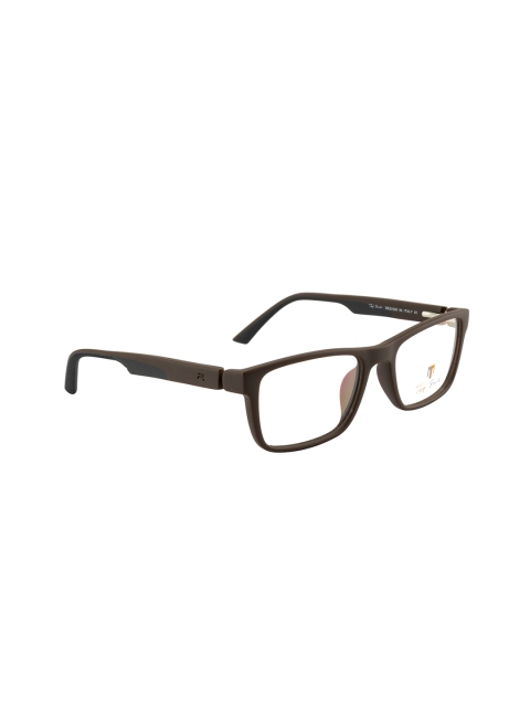 

Ted Smith Unisex Brown Solid Full Rim Rectangle Frames TS-7423_MNI13