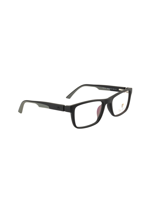 

Ted Smith Unisex Black Solid Full Rim Rectangle Frames TS-7423_NGI10