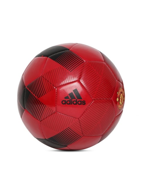 

ADIDAS Men Red & Black Manchester United FC Printed Football