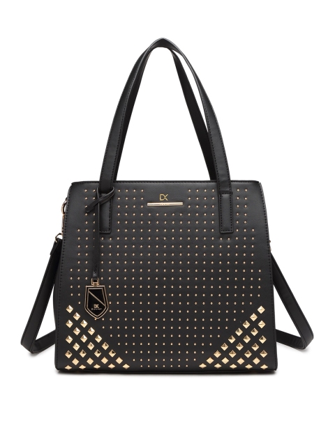 

Diana Korr Black Embellished Handheld Bag