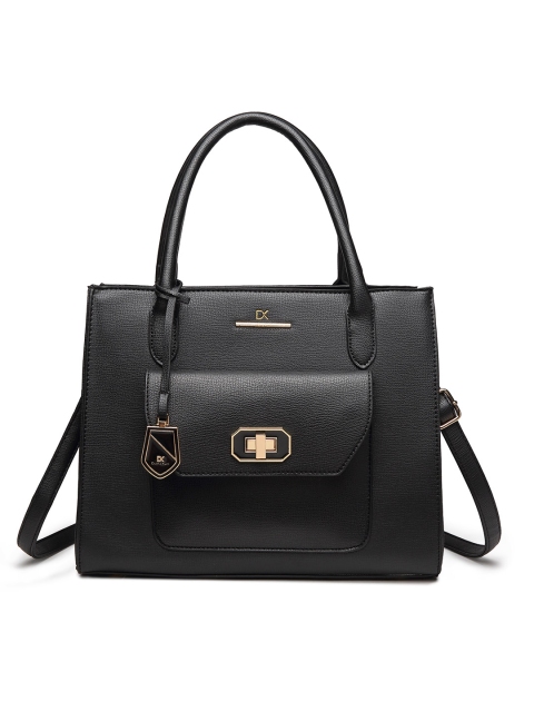 

Diana Korr Black Solid Handheld Bag