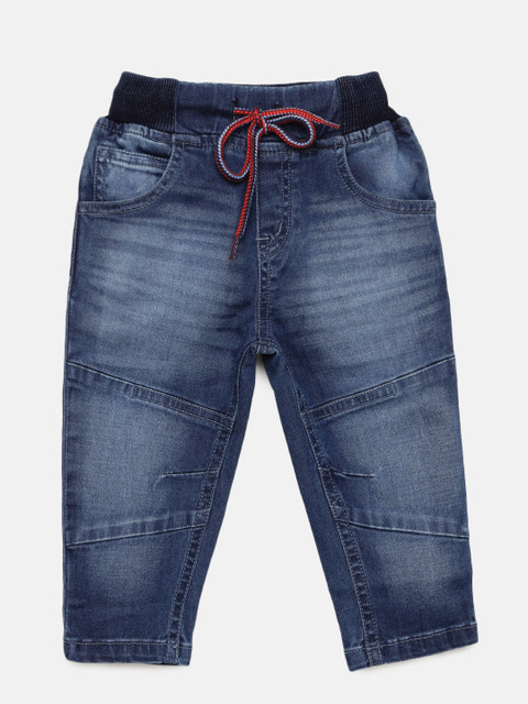 

Gini and Jony Boys Blue Regular Fit Mid-Rise Clean Look Jeans