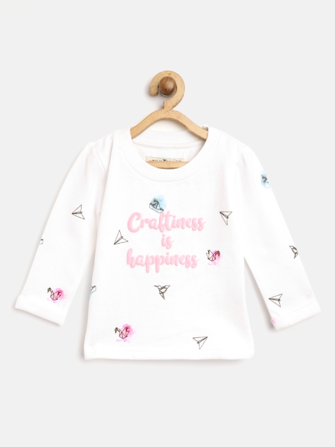 

Palm Tree Girls White Printed Sweatshirt